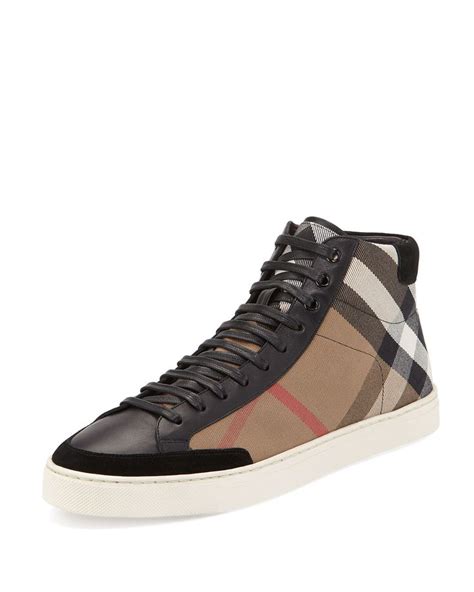 burberry mens sneakers sale|burberry men's high top sneakers.